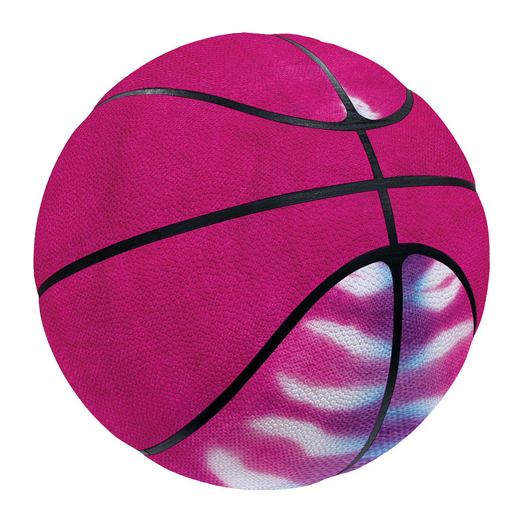 Colorful Heart Tie Dye Print Basketball
