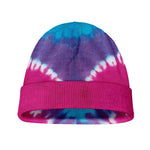 Colorful Heart Tie Dye Print Beanie