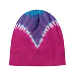 Colorful Heart Tie Dye Print Beanie