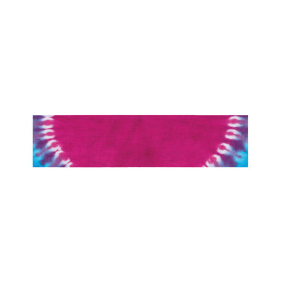 Colorful Heart Tie Dye Print Bed Runner