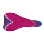 Colorful Heart Tie Dye Print Bicycle Seat Cover
