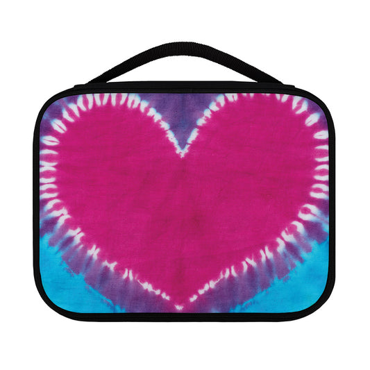 Colorful Heart Tie Dye Print Classic Bible Case