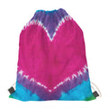 Colorful Heart Tie Dye Print Drawstring Bag