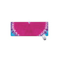 Colorful Heart Tie Dye Print Extended Mouse Pad