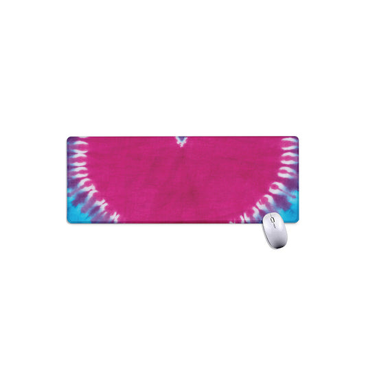 Colorful Heart Tie Dye Print Extended Mouse Pad