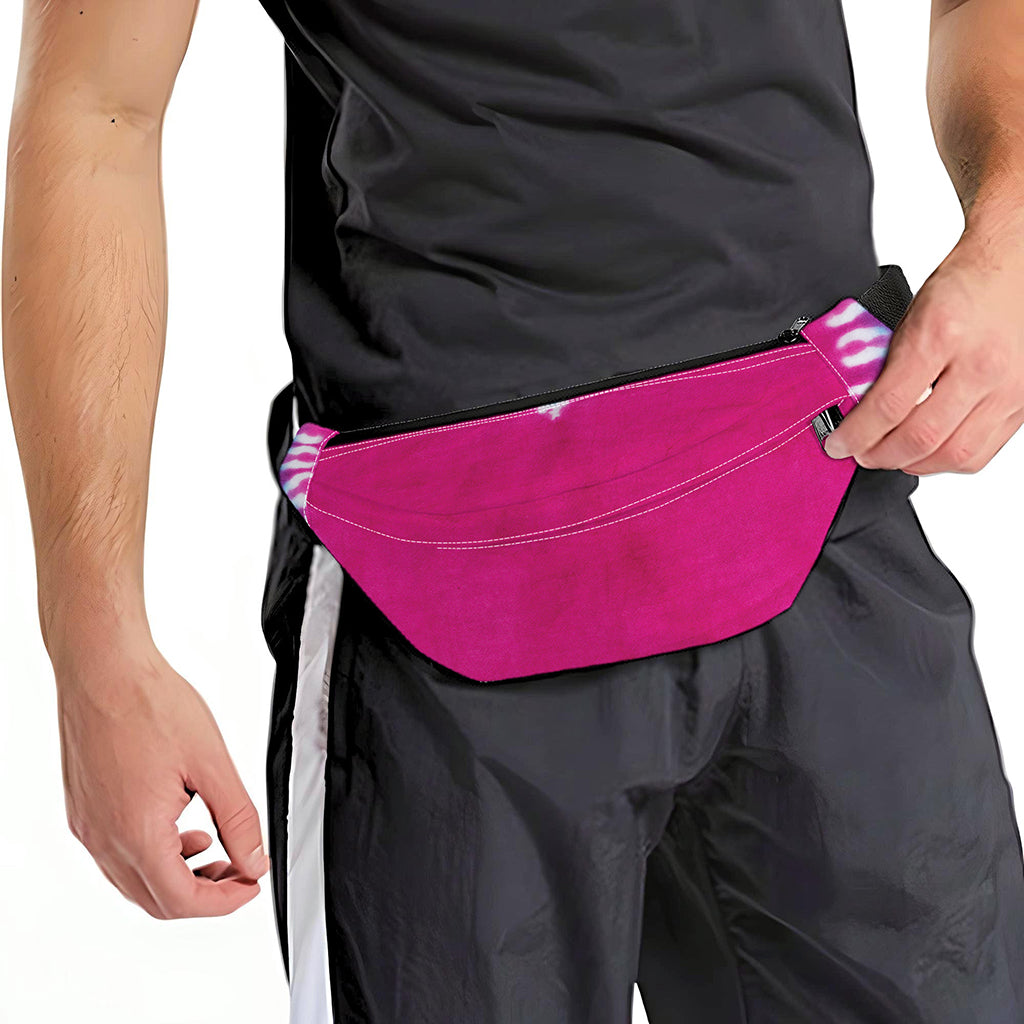 Colorful Heart Tie Dye Print Fanny Pack