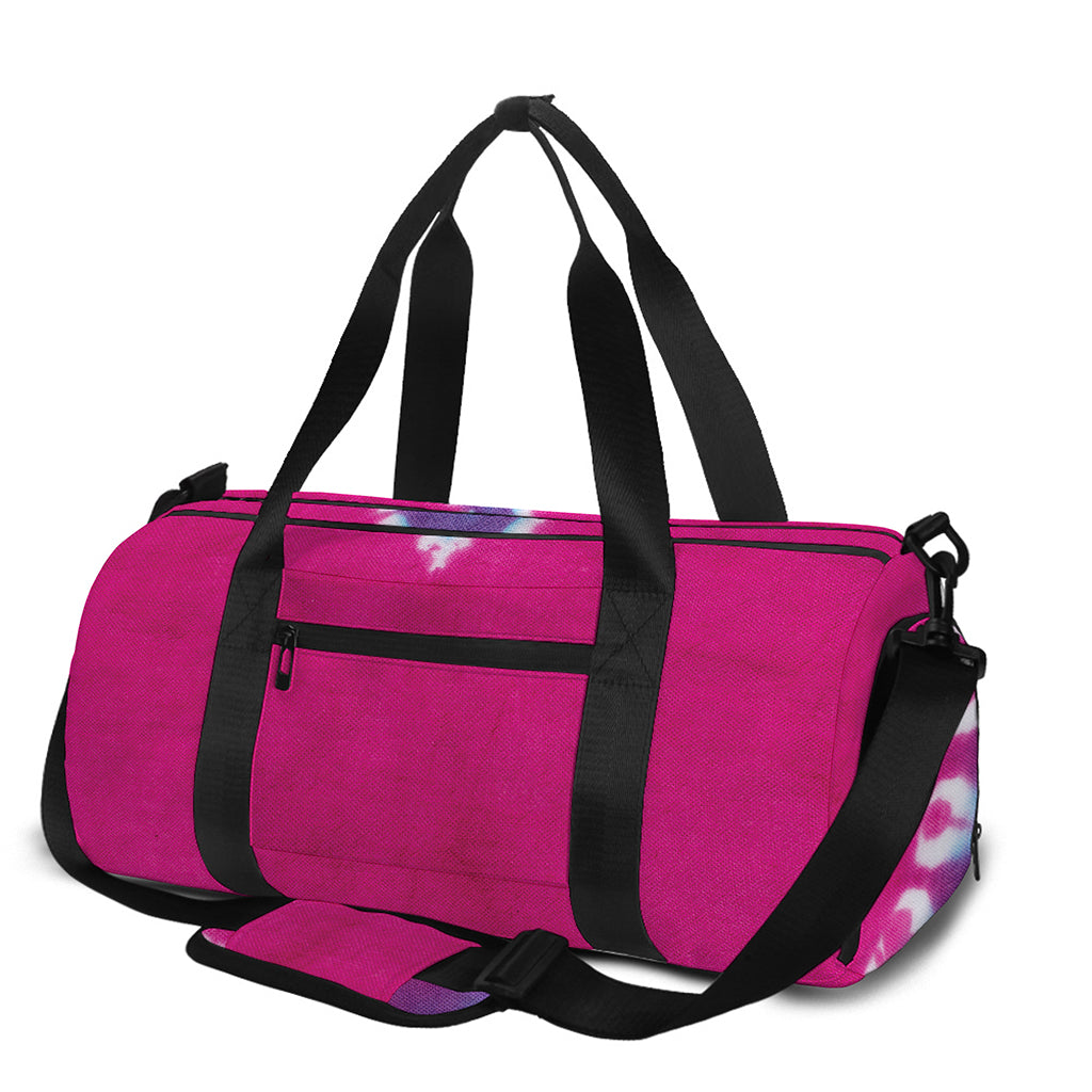 Colorful Heart Tie Dye Print Gym Bag