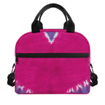 Colorful Heart Tie Dye Print Insulated Lunch Bag