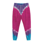 Colorful Heart Tie Dye Print Jogger Pants