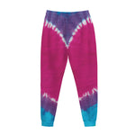 Colorful Heart Tie Dye Print Jogger Pants