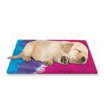 Colorful Heart Tie Dye Print Pet Cooling Mat Cover