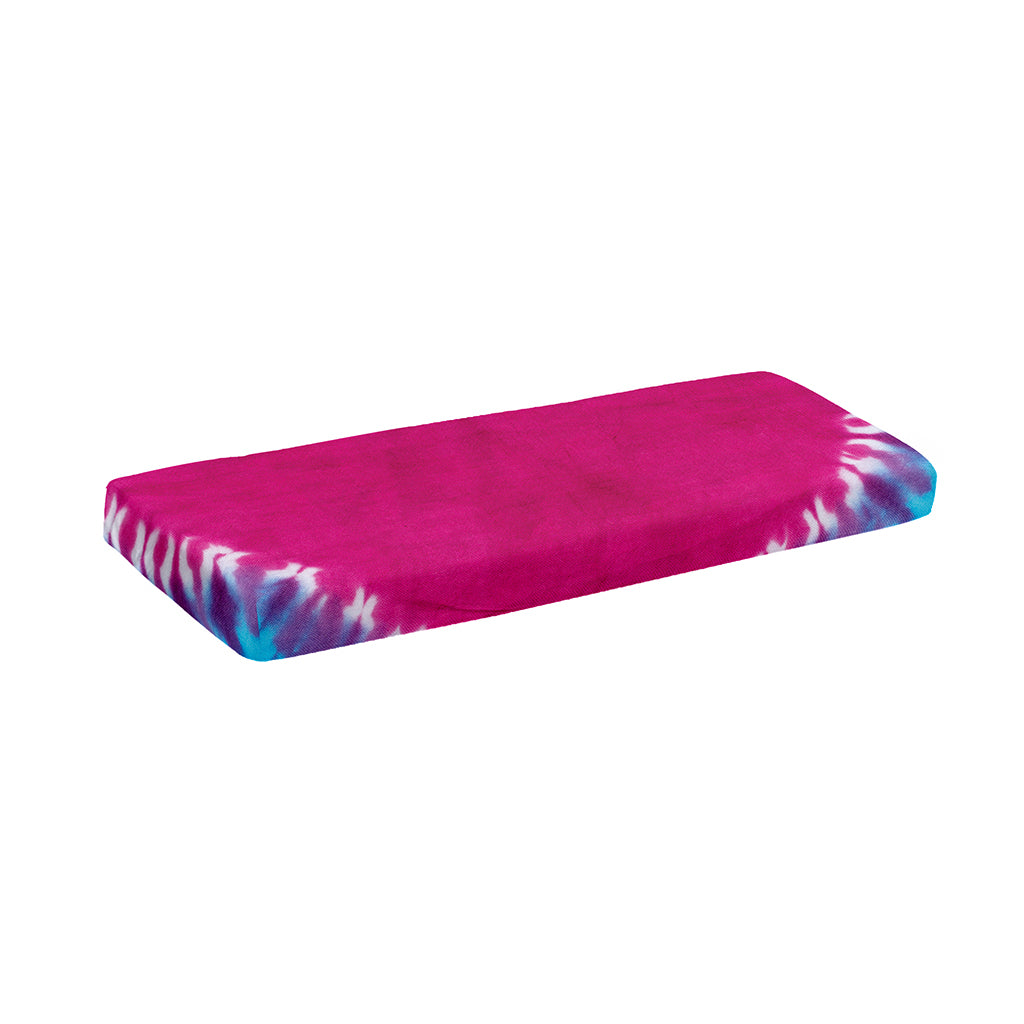 Colorful Heart Tie Dye Print Piano Keyboard Cover