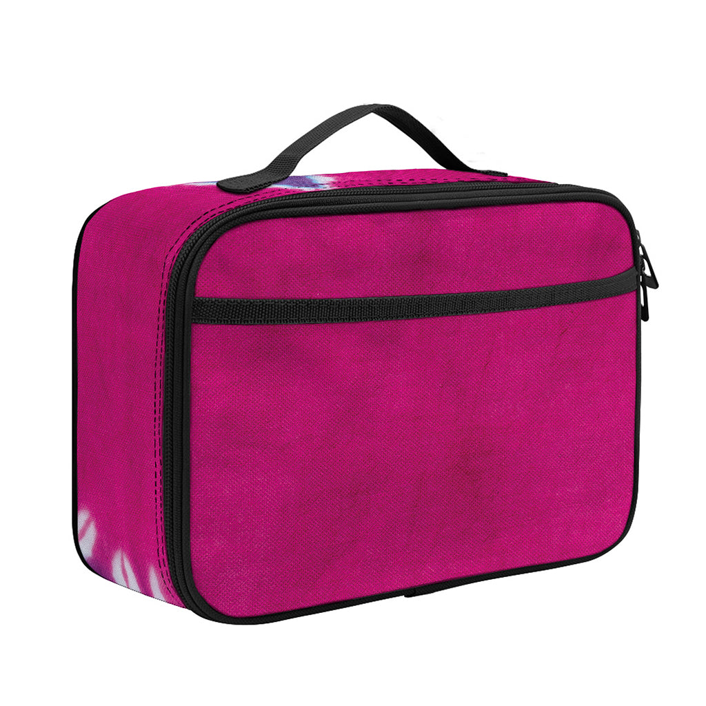 Colorful Heart Tie Dye Print Portable Lunch Bag