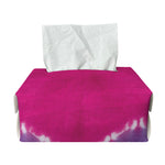 Colorful Heart Tie Dye Print Rectangle Tissue Box Cover