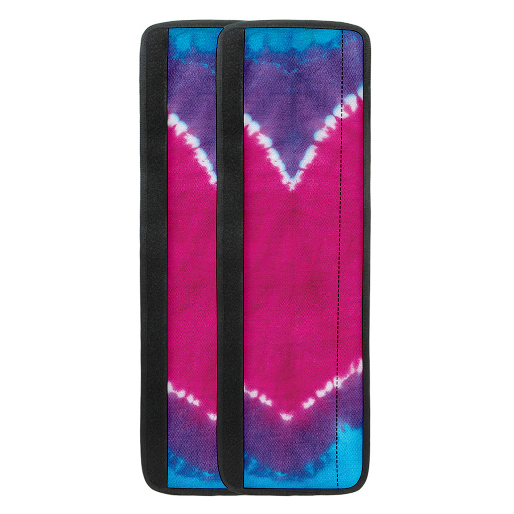 Colorful Heart Tie Dye Print Refrigerator Handle Covers
