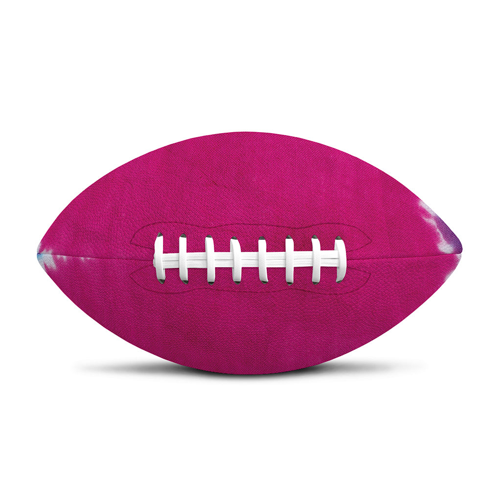 Colorful Heart Tie Dye Print Rugby Ball