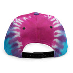 Colorful Heart Tie Dye Print Snapback Cap