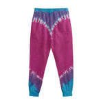 Colorful Heart Tie Dye Print Sweatpants
