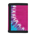 Colorful Heart Tie Dye Print Trifold Wallet