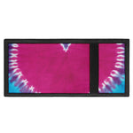 Colorful Heart Tie Dye Print Trifold Wallet
