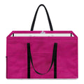 Colorful Heart Tie Dye Print Utility Tote Bag