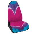 Colorful Heart Tie Dye Print Waterproof Car Seat Cover