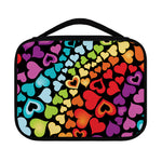 Colorful Heart Wave Pattern Print Classic Bible Case