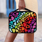 Colorful Heart Wave Pattern Print Classic Bible Case