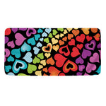 Colorful Heart Wave Pattern Print Towel