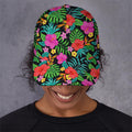 Colorful Hibiscus Flowers Pattern Print Baseball Cap