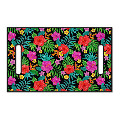 Colorful Hibiscus Flowers Pattern Print Golf Cart Seat Cover