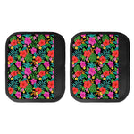 Colorful Hibiscus Flowers Pattern Print Handle Covers