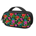 Colorful Hibiscus Flowers Pattern Print Portable Cooler Travel Case