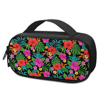 Colorful Hibiscus Flowers Pattern Print Insulin Cooler Travel Case