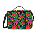 Colorful Hibiscus Flowers Pattern Print Shoulder Strap Bible Bag