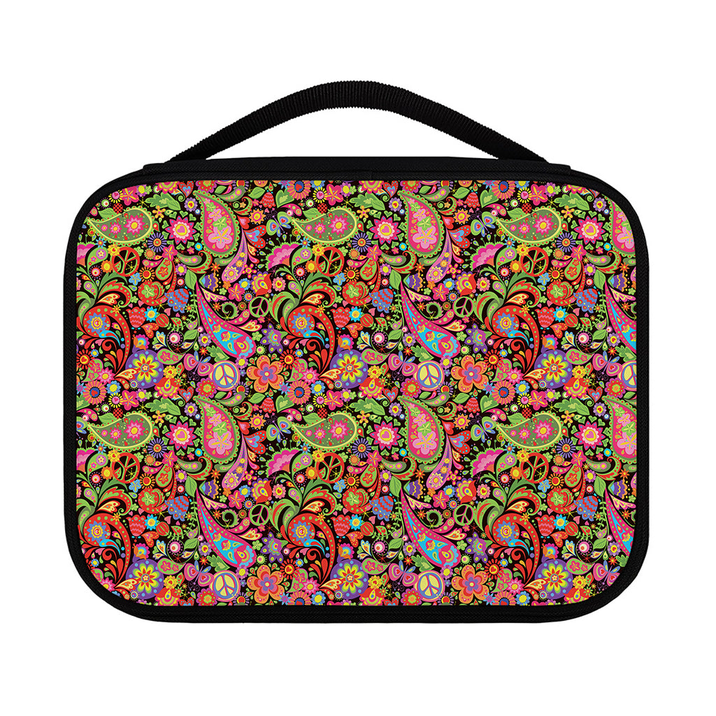 Colorful Hippie Peace Signs Print Classic Bible Case
