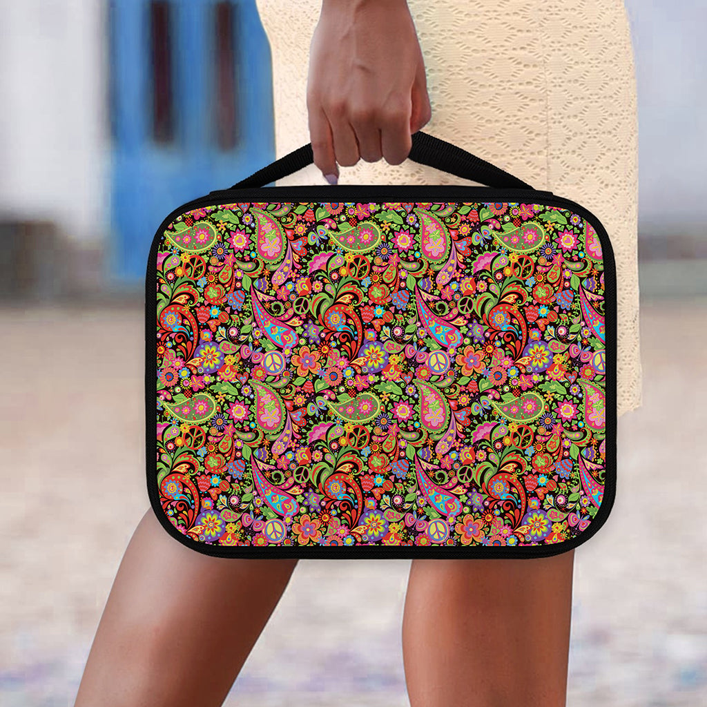 Colorful Hippie Peace Signs Print Classic Bible Case