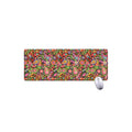 Colorful Hippie Peace Signs Print Extended Mouse Pad