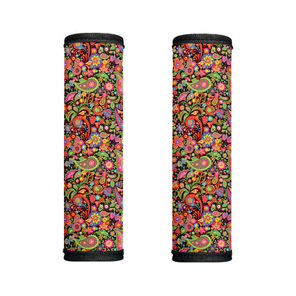 Colorful Hippie Peace Signs Print Handle Covers