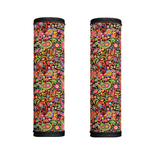Colorful Hippie Peace Signs Print Handle Covers
