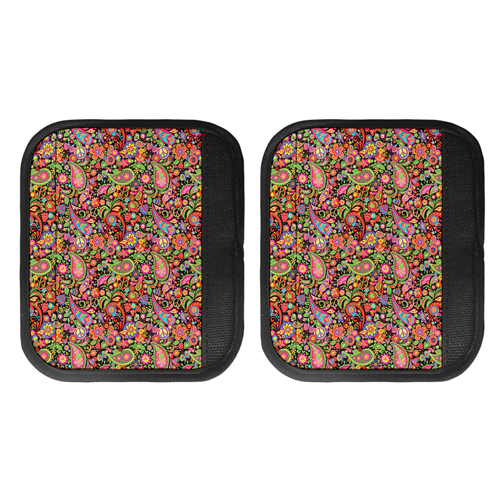 Colorful Hippie Peace Signs Print Handle Covers