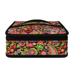 Colorful Hippie Peace Signs Print Small Lunch Bag