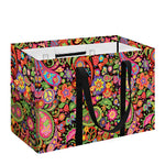 Colorful Hippie Peace Signs Print Utility Tote Bag