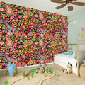 Colorful Hippie Peace Signs Print Wall Sticker