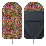Colorful Hippie Peace Signs Print Waterproof Car Seat Cover