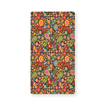 Colorful Hippie Peace Symbols Print Baby Crib Sheet