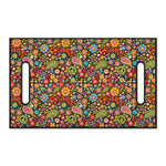 Colorful Hippie Peace Symbols Print Golf Cart Seat Cover