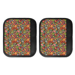 Colorful Hippie Peace Symbols Print Handle Covers