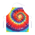 Colorful Hippie Tie Dye Print Adjustable Apron