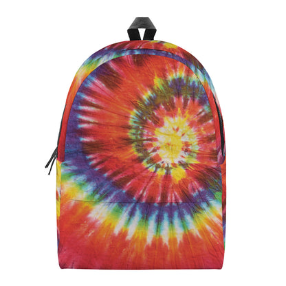 Colorful Hippie Tie Dye Print Backpack